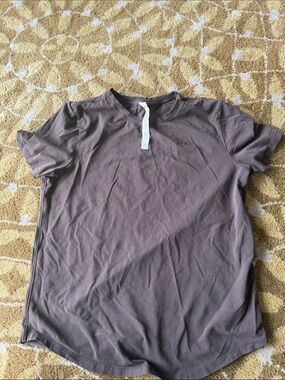 lululemon athletica Short Sleeve Crew Tee — Brown